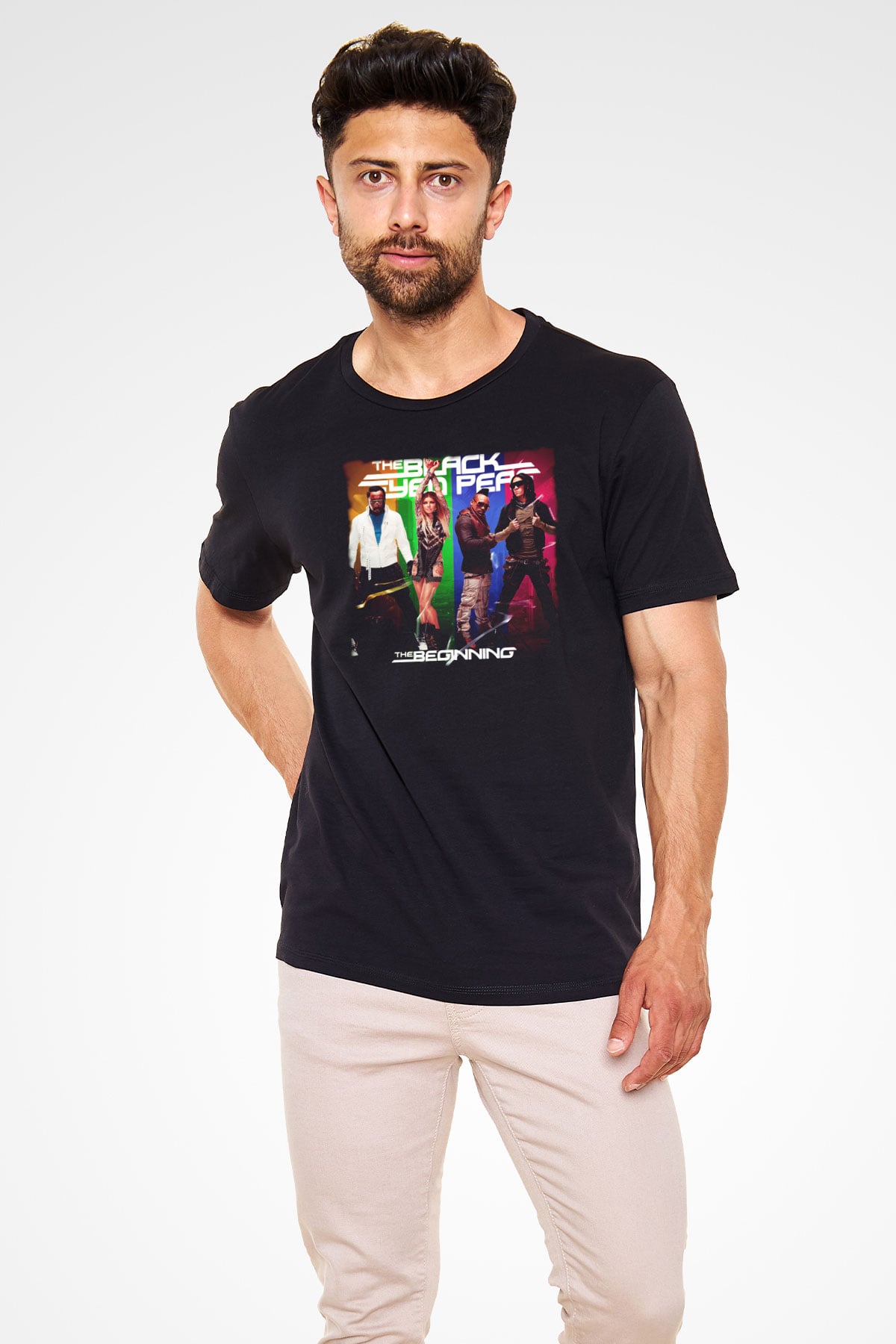 Black Eyed Peas Siyah Unisex Tişört T-Shirt - TişörtFabrikası