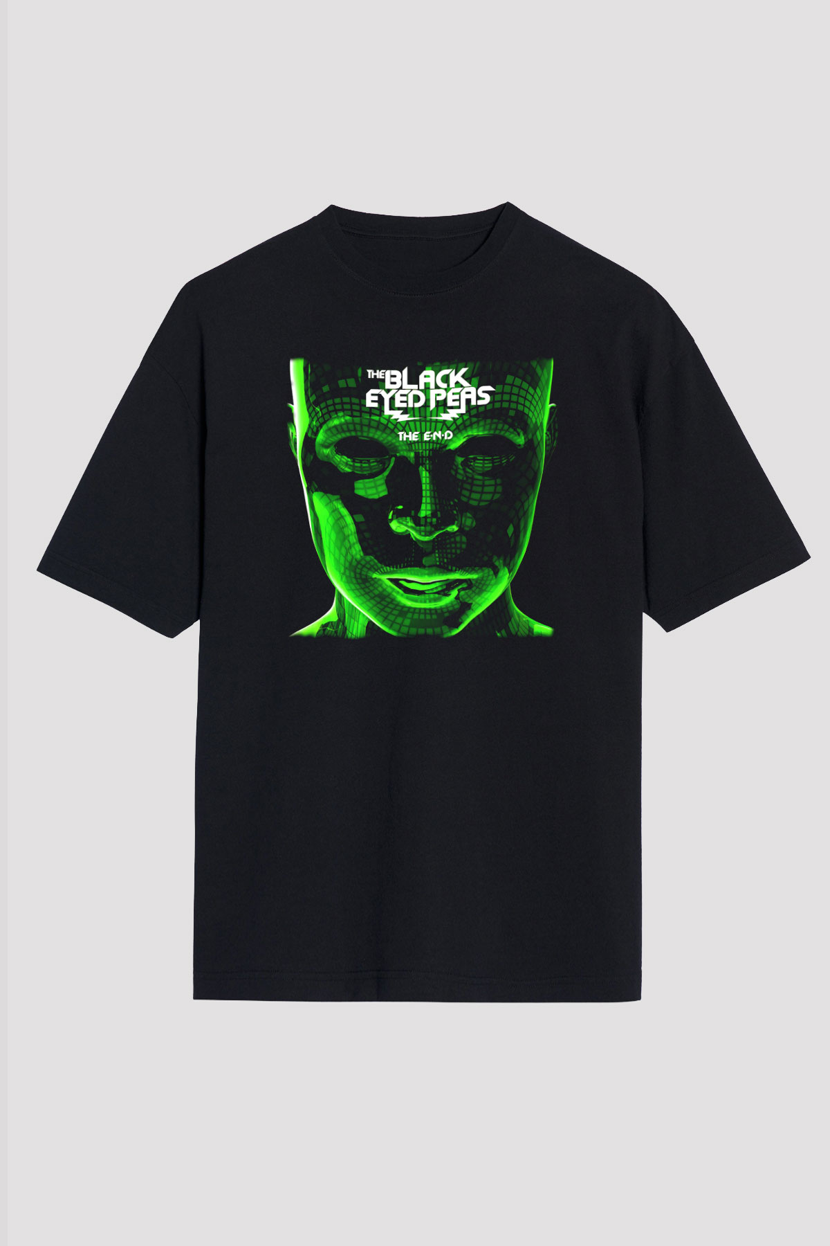 Black Eyed Peas Siyah Oversize Tişört Oversize T-shirt - TişörtFabrikası