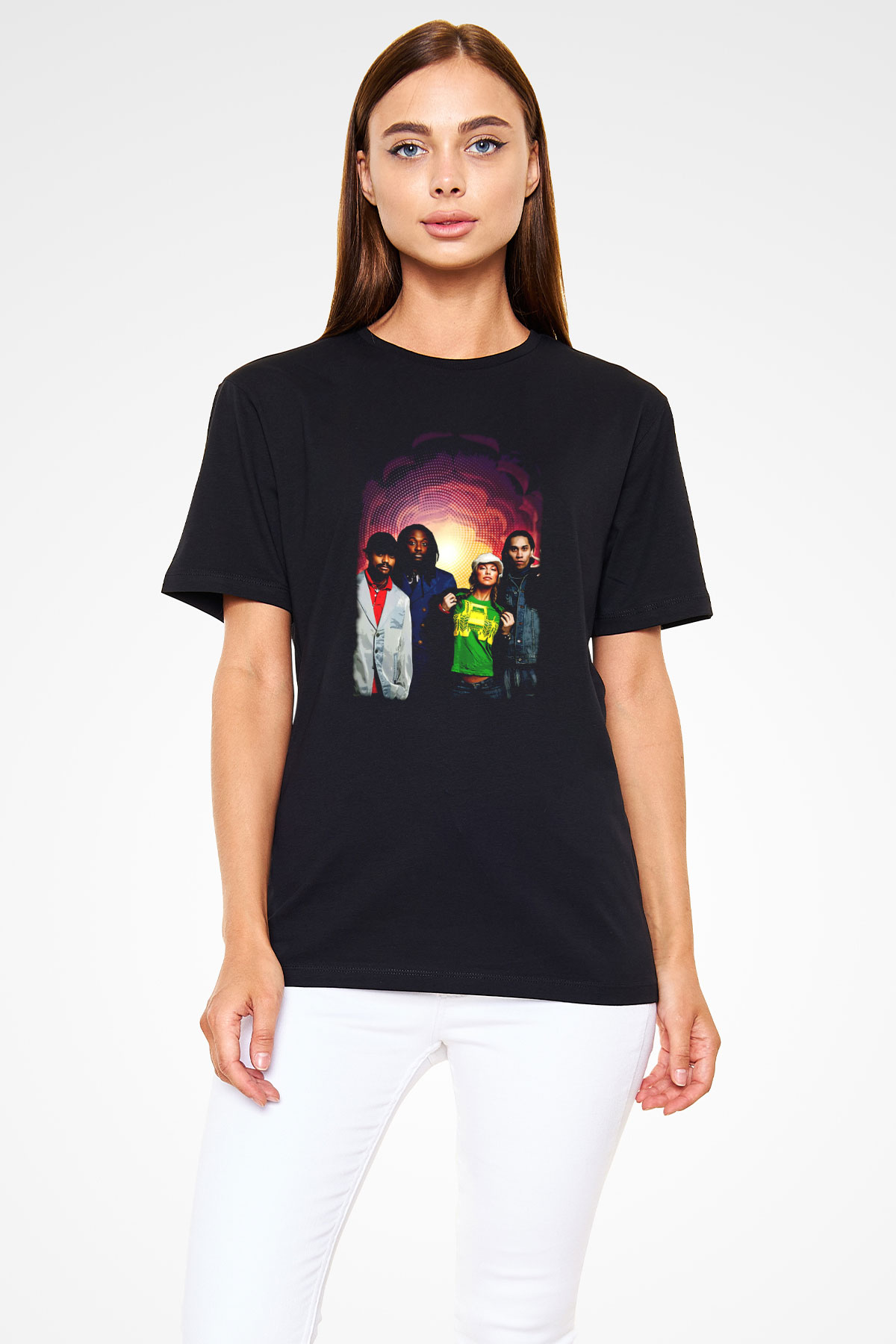 Black Eyed Peas Siyah Unisex Tişört T-Shirt - TişörtFabrikası