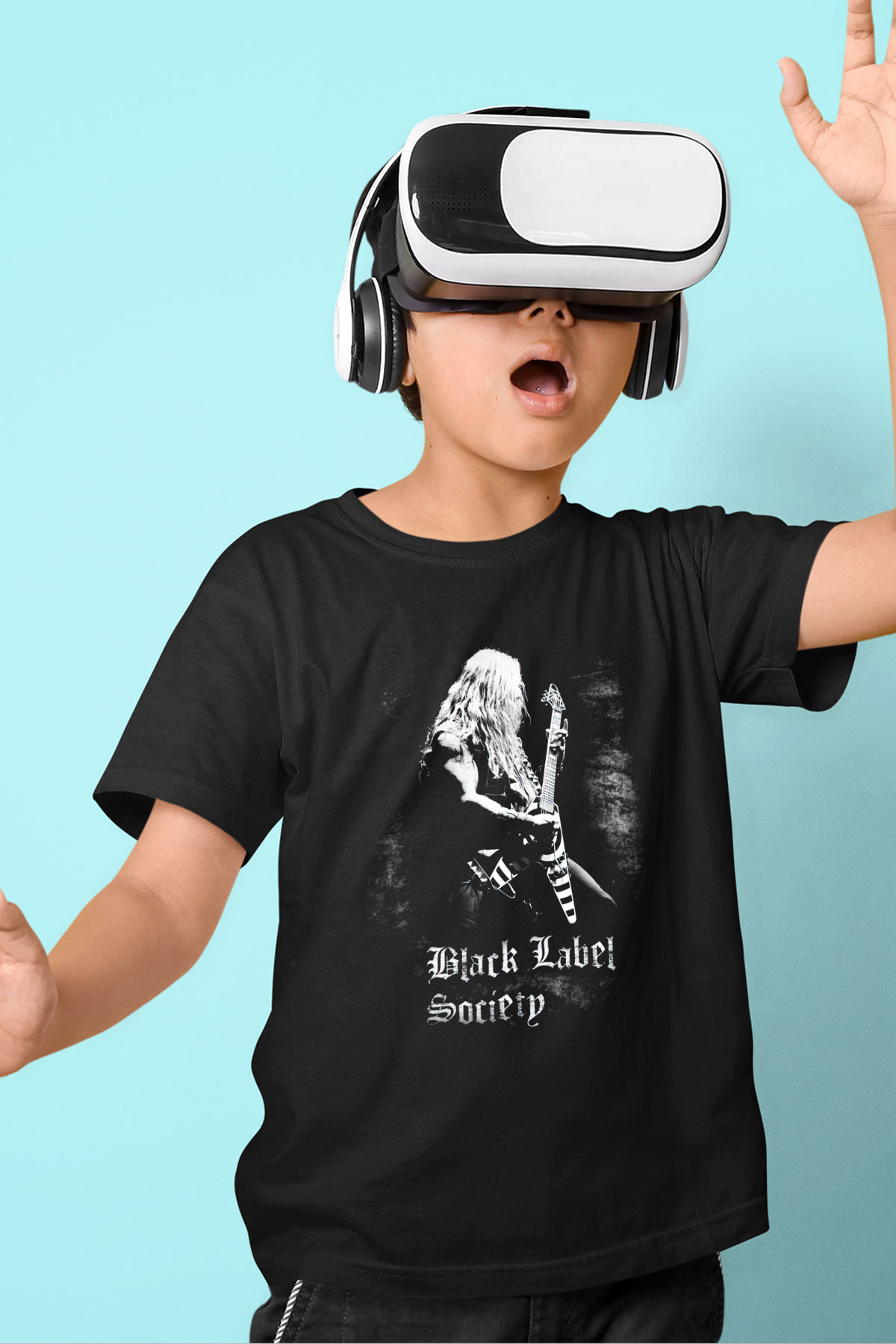 Black Label Society Siyah Unisex Çocuk Tişört