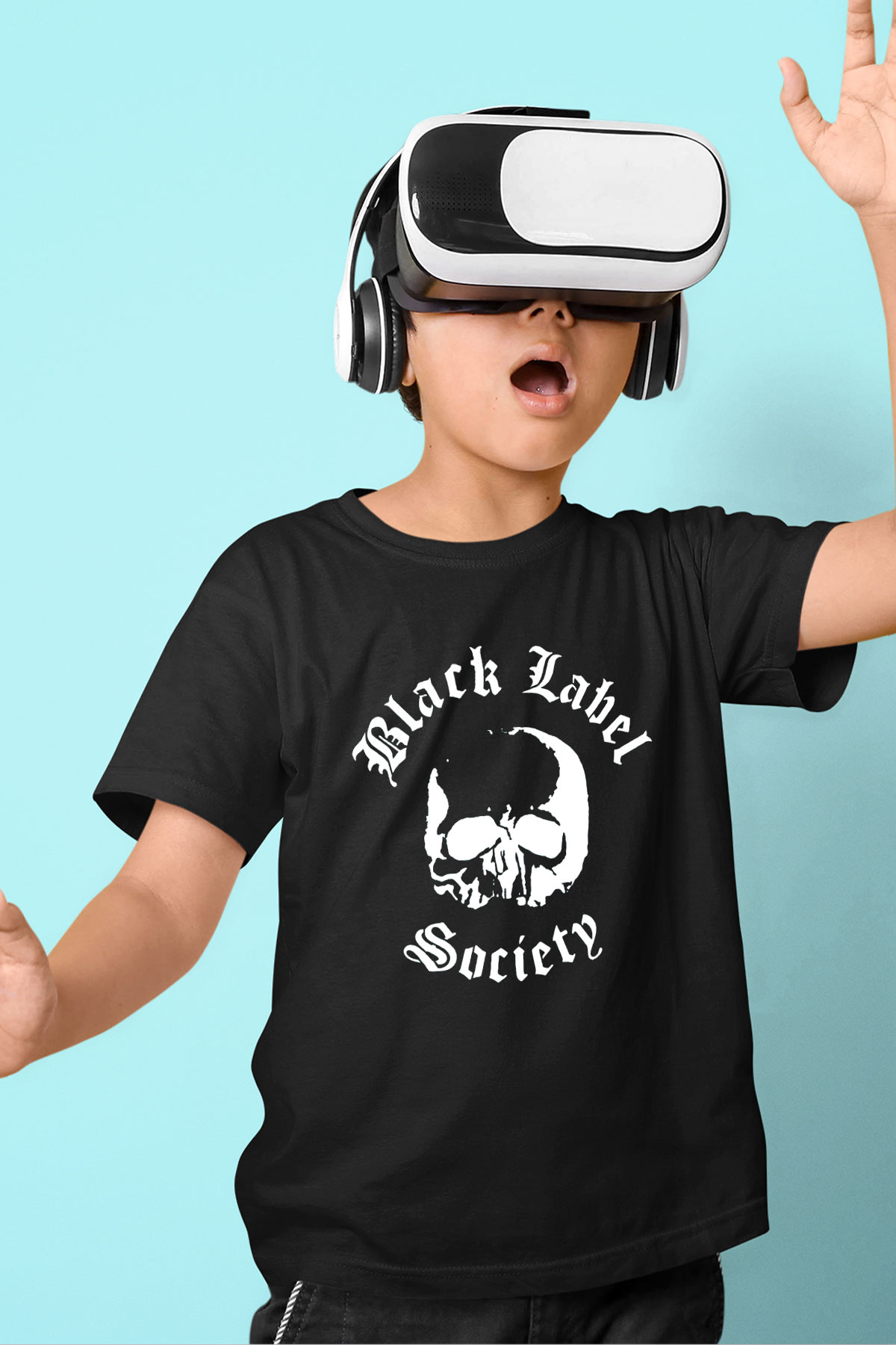 Black Label Society Siyah Unisex Çocuk Tişört