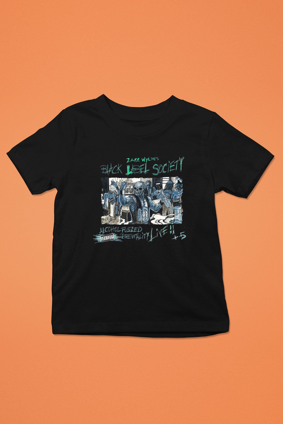 Black Label Society Siyah Unisex Çocuk Tişört