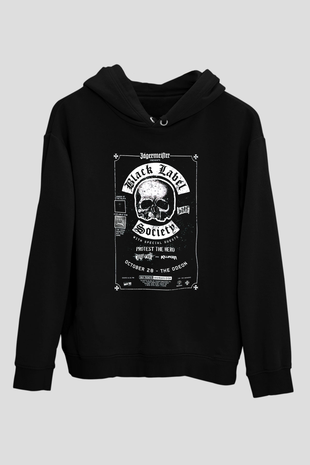 Black Label Society Siyah Unisex Hoodie