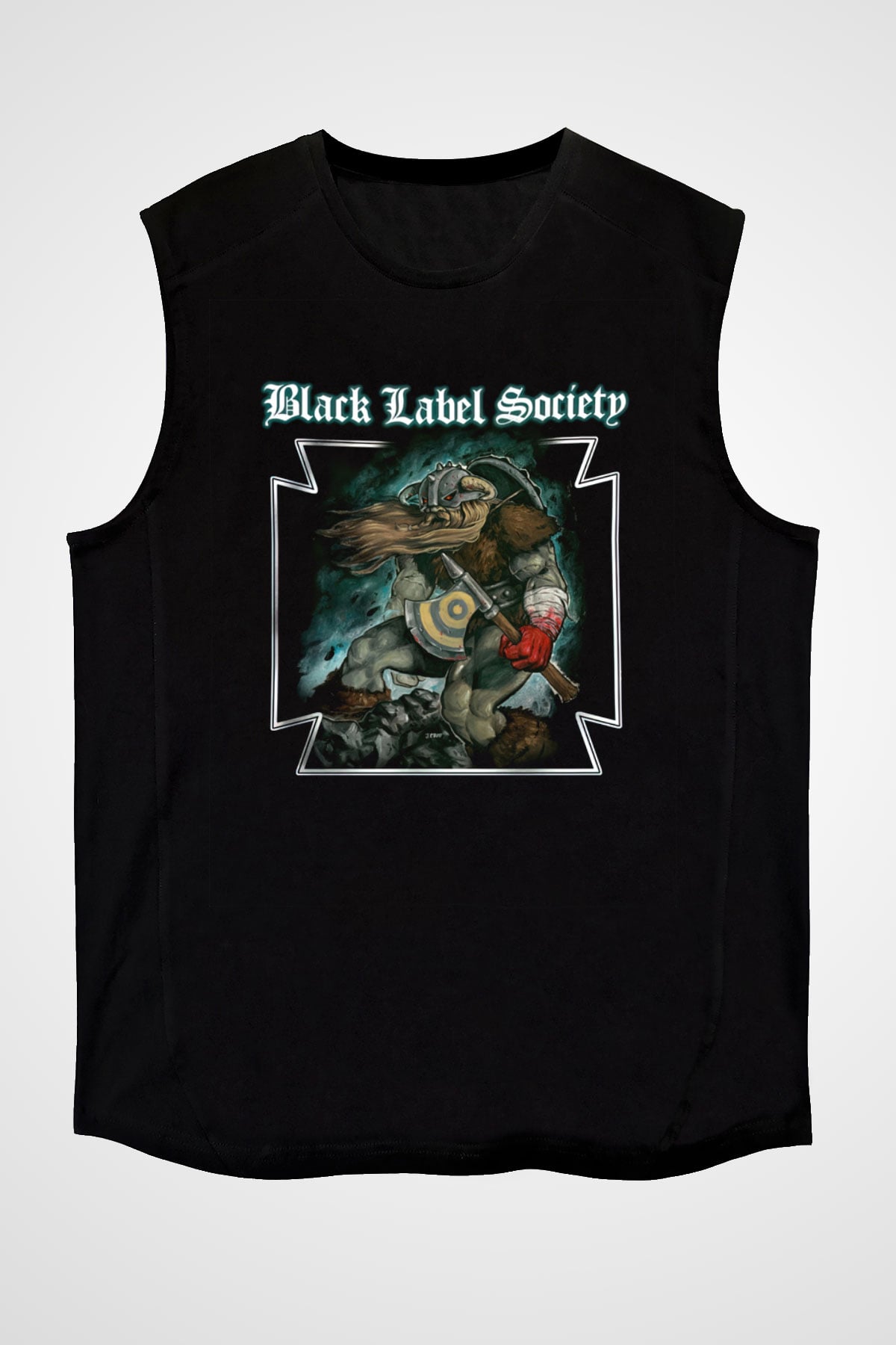 Black Label Society Siyah Unisex Kolsuz Tişört