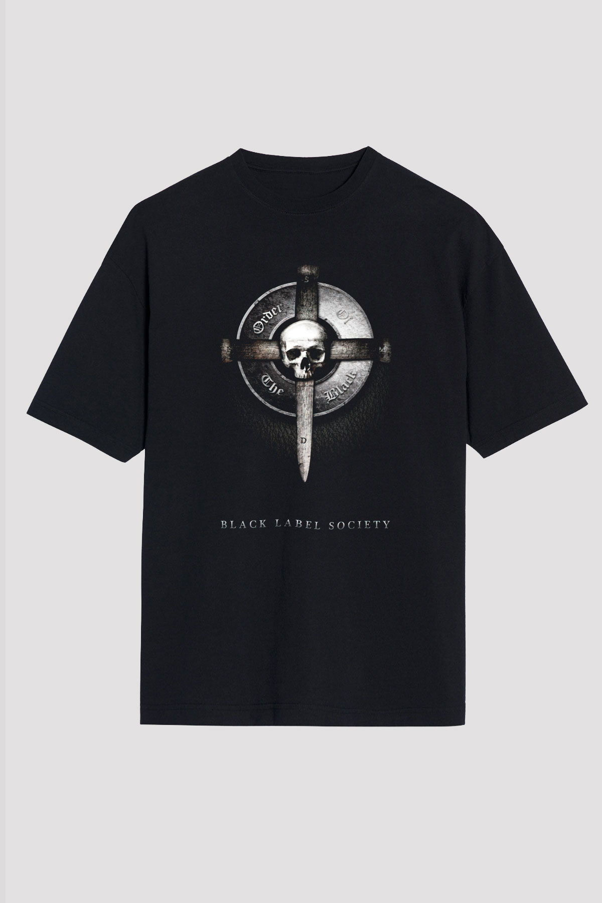 Black Label Society Siyah Unisex Oversize Tişört T-Shirt