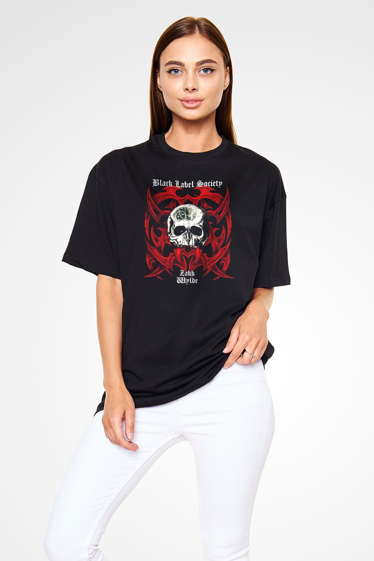 Black Label Society Siyah Unisex Oversize Tişört T-Shirt