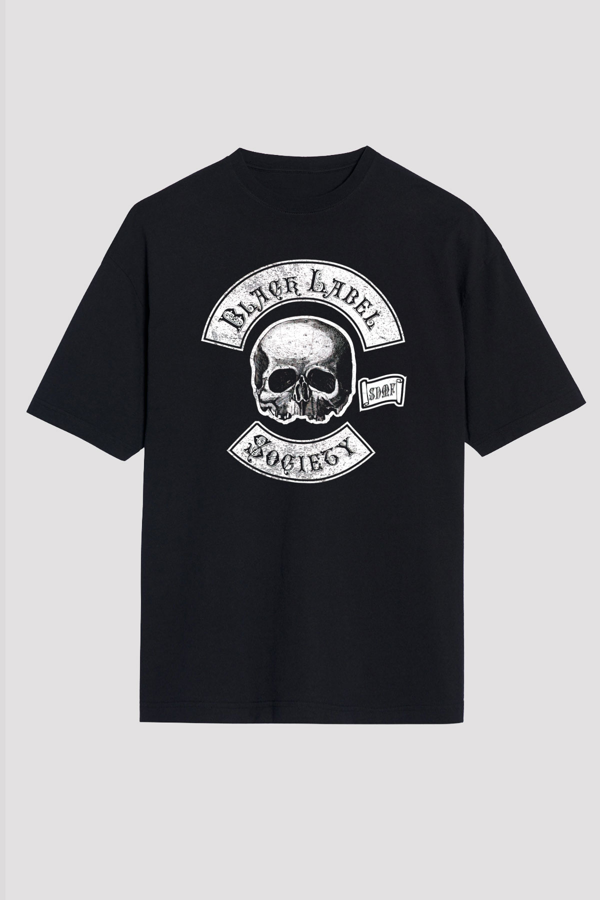 Black Label Society Siyah Unisex Oversize Tişört T-Shirt