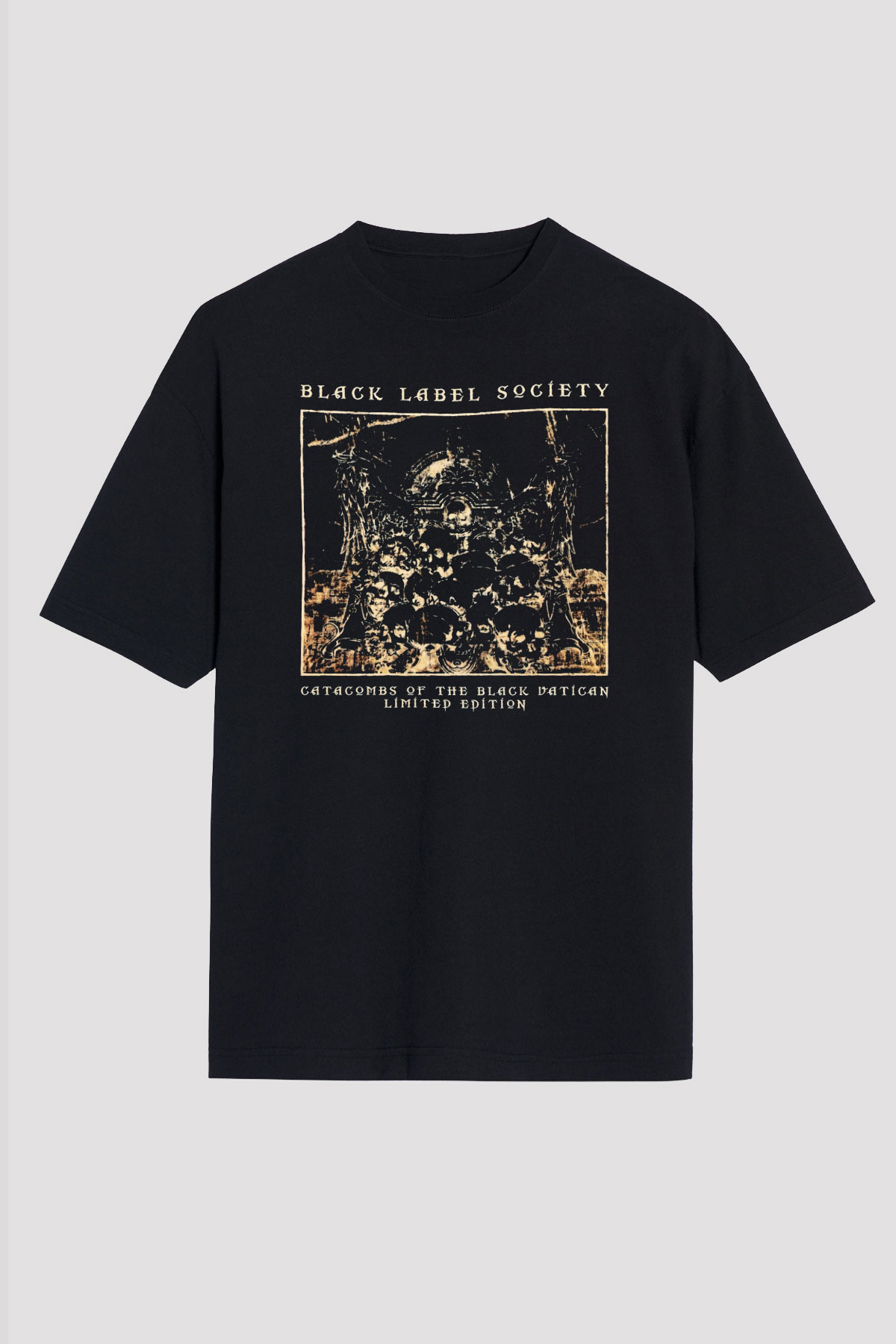 Black Label Society Siyah Unisex Oversize Tişört T-Shirt