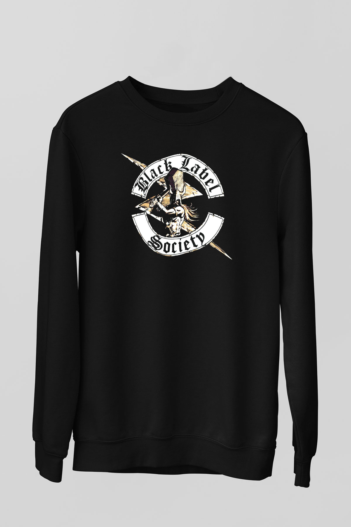 Black Label Society Siyah Unisex Sweatshirt