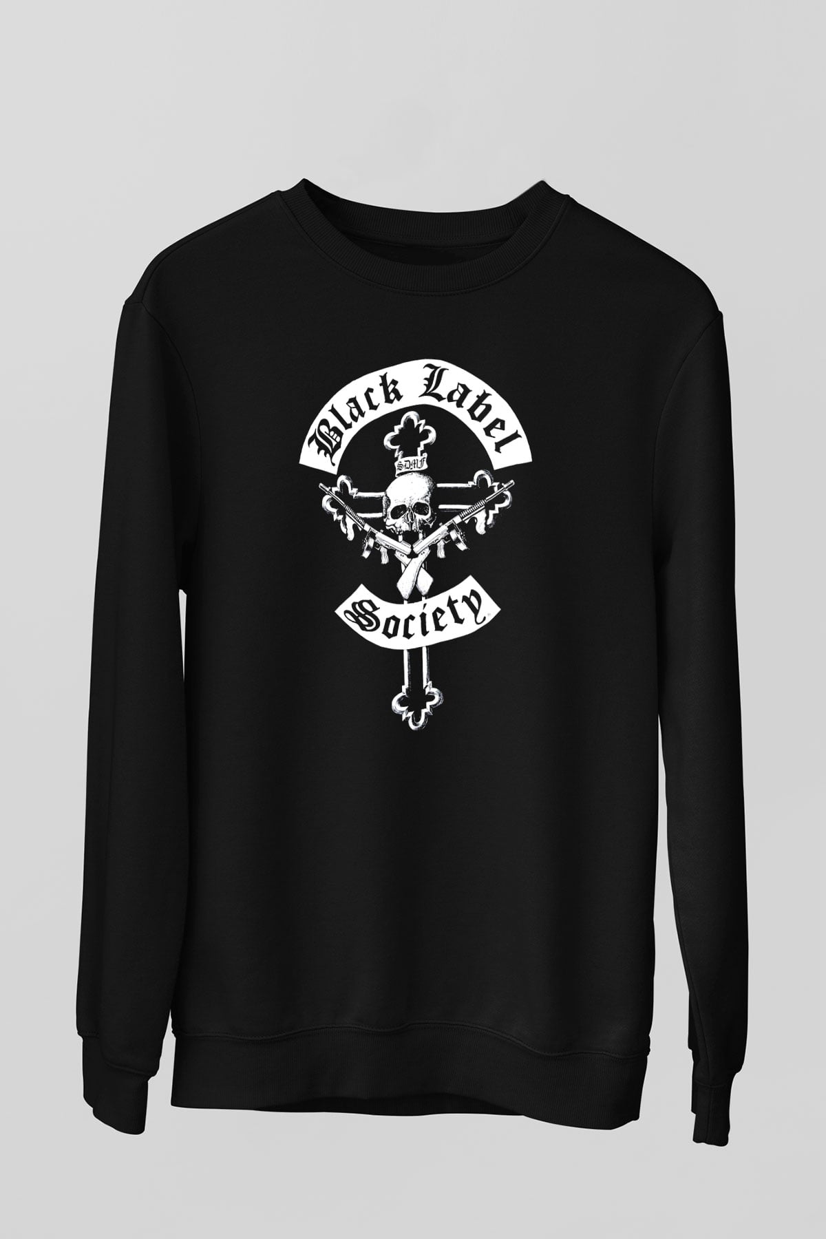 Black Label Society Siyah Unisex Sweatshirt