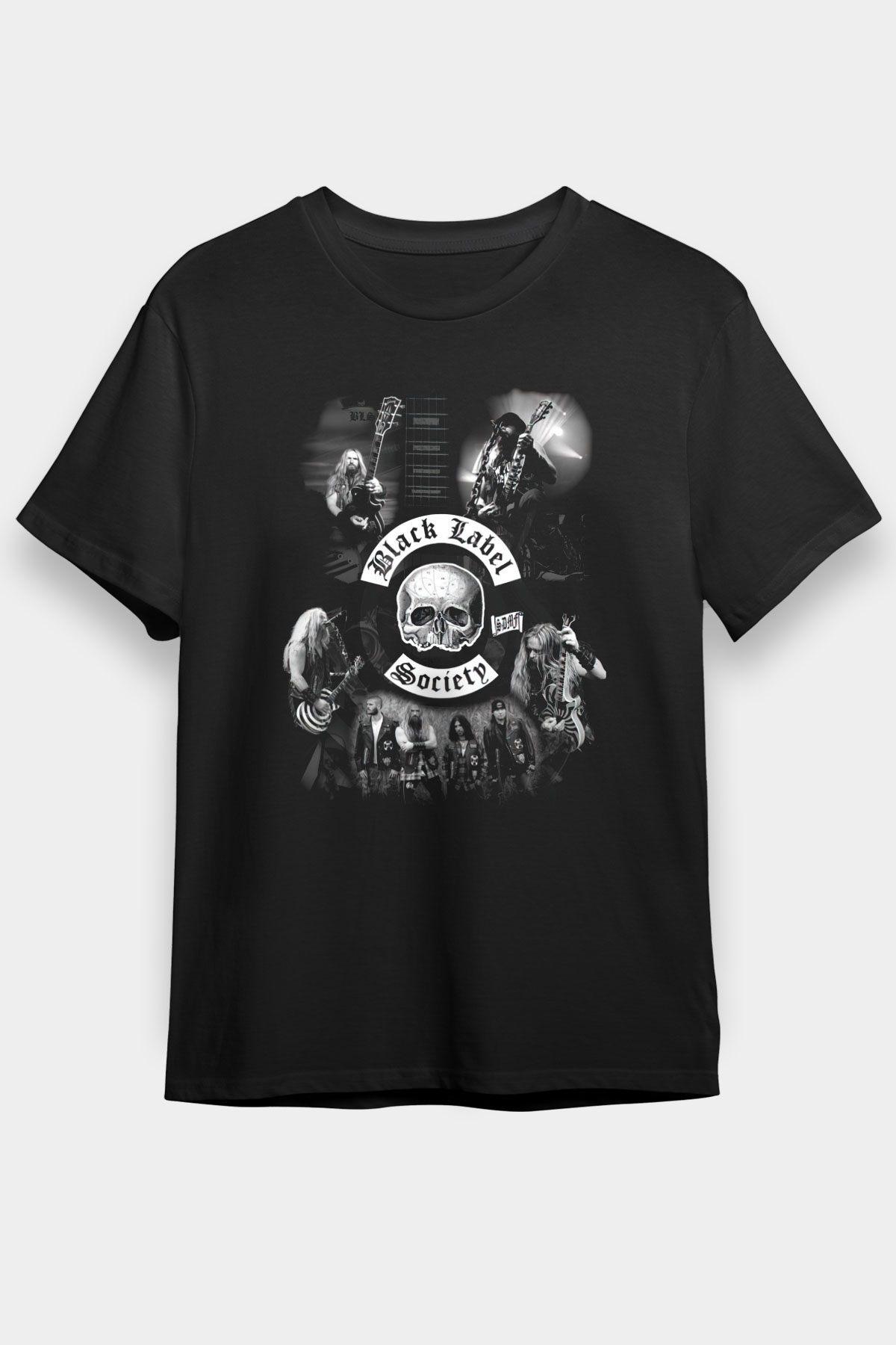 Black Label Society Siyah Unisex Tişört T-Shirt - TişörtFabrikası