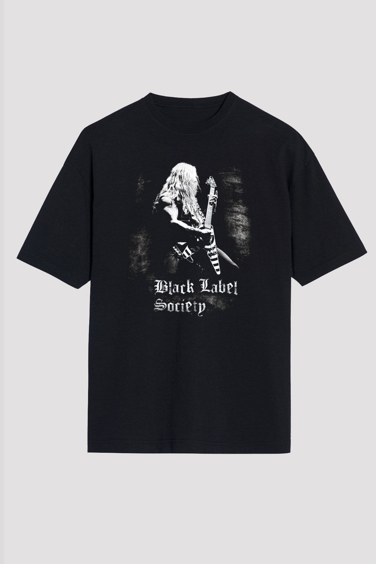 Black Label Society Siyah Oversize Tişört Oversize T-shirt - TişörtFabrikası