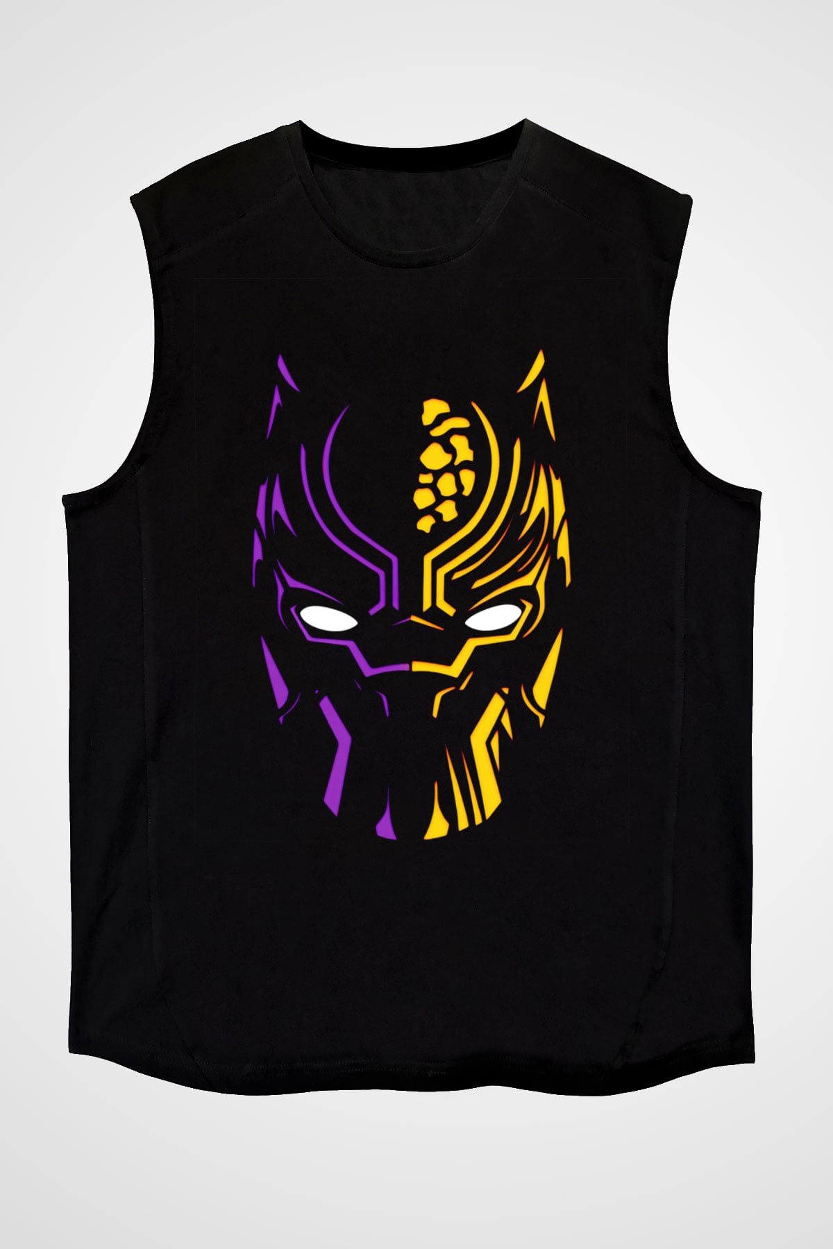 Black Panther Siyah Unisex Kolsuz Tişört