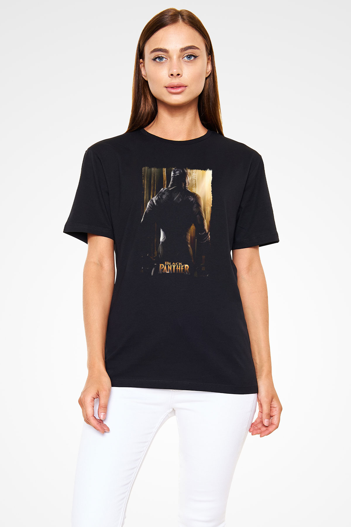 Black Panther Siyah Unisex Tişört T-Shirt