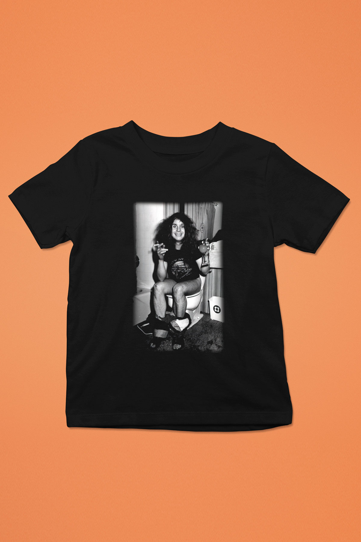 Black Sabbath Baskılı Siyah Unisex Çocuk Tişört