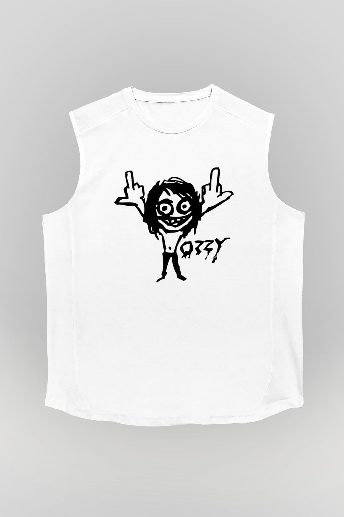 Black Sabbath Beyaz Unisex Kolsuz Tişört