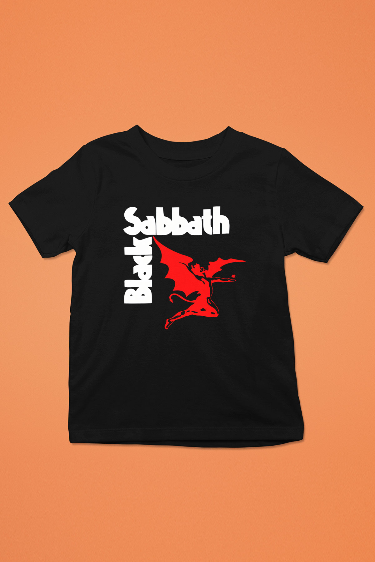 Black Sabbath Siyah Unisex Çocuk Tişört
