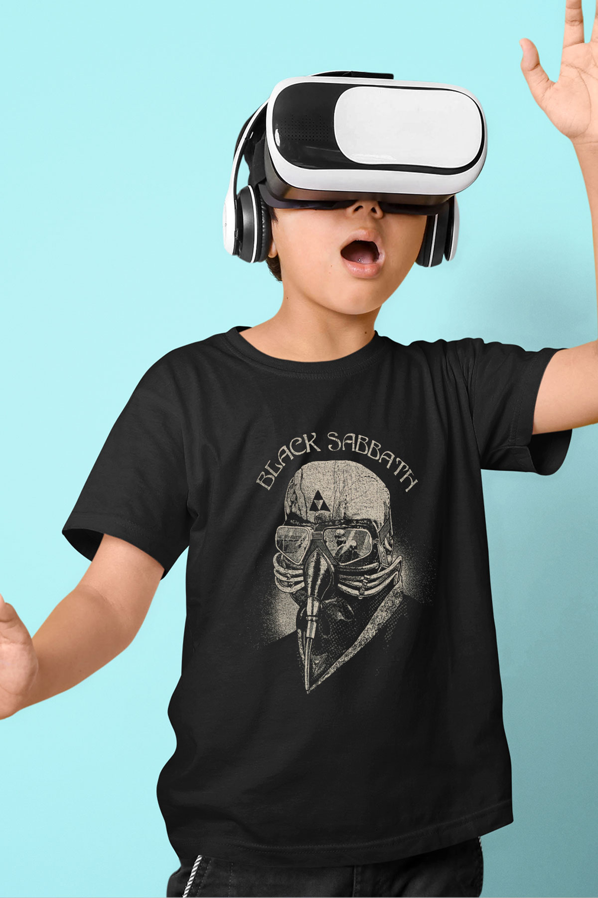 Black Sabbath Siyah Unisex Çocuk Tişört