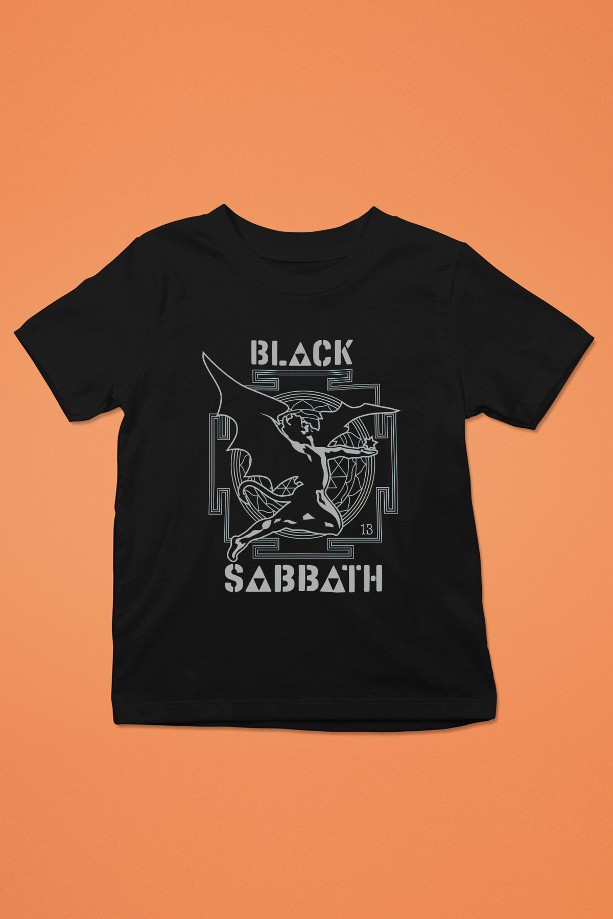 Black Sabbath Siyah Unisex Çocuk Tişört