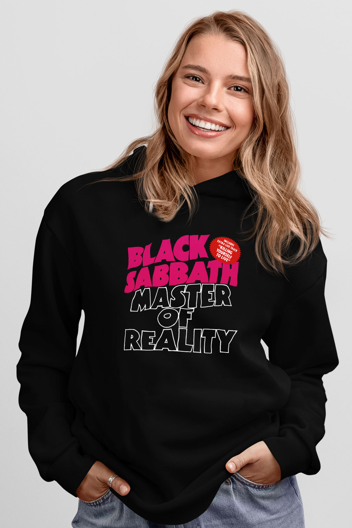 Black Sabbath Siyah Unisex Hoodie