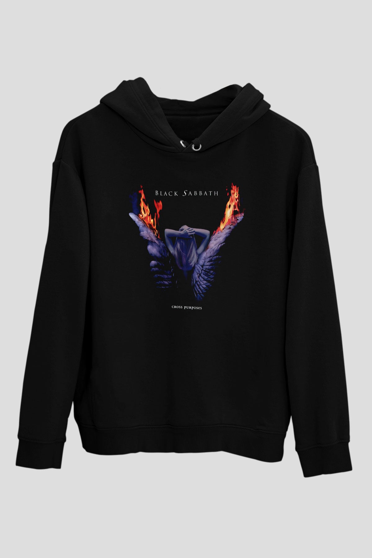 Black Sabbath Siyah Unisex Hoodie