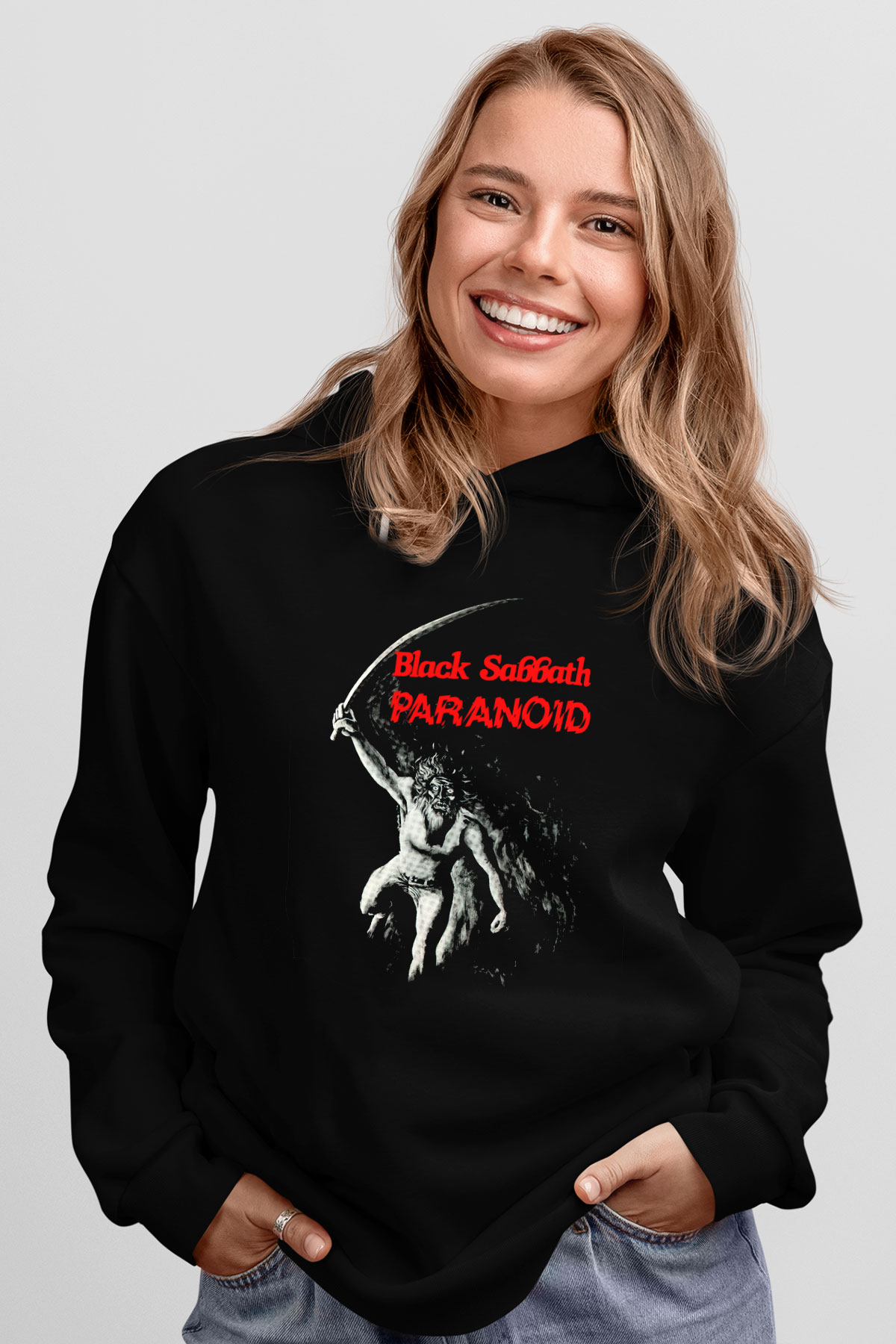 Black Sabbath Siyah Unisex Hoodie