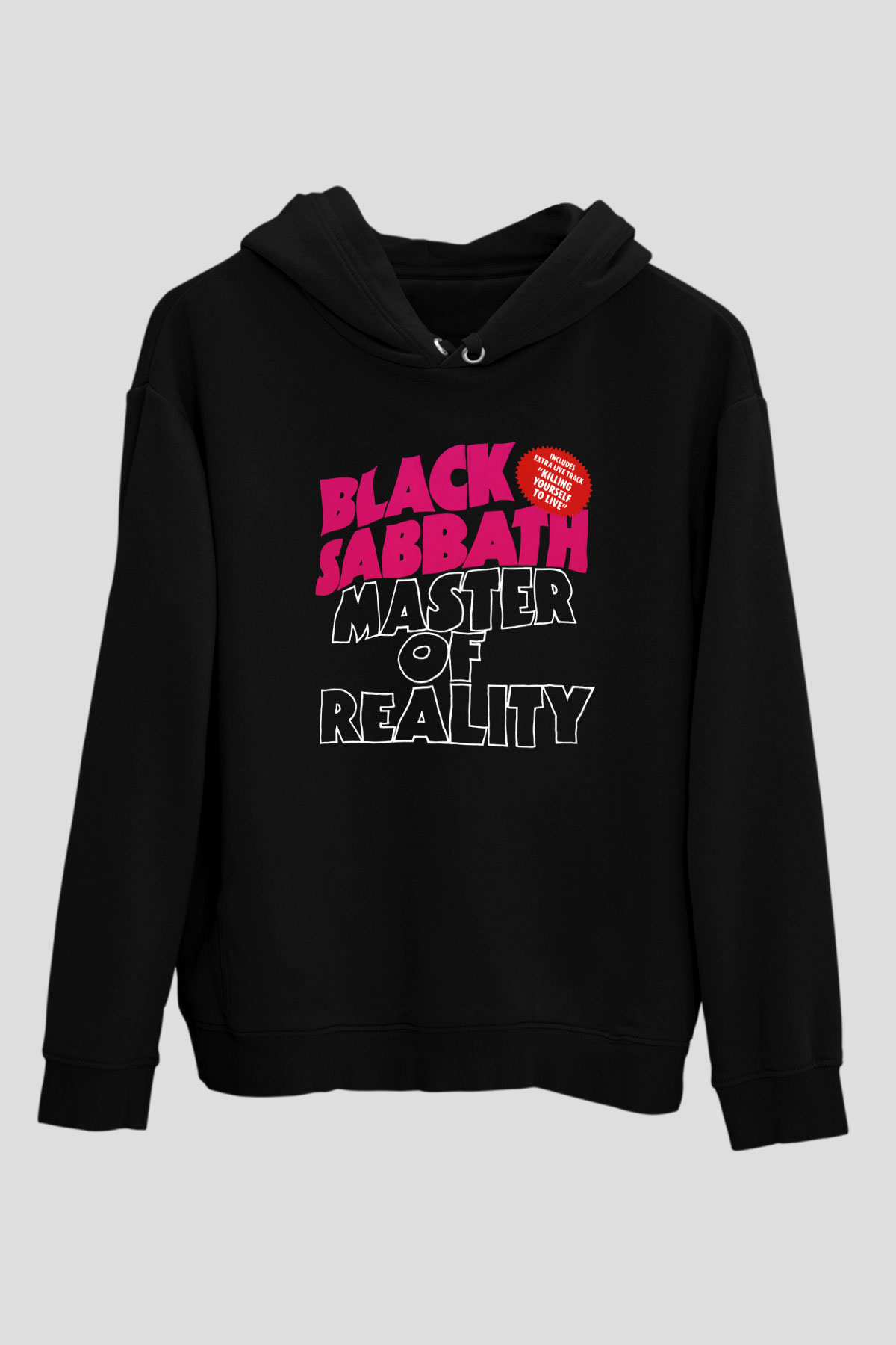 Black Sabbath Siyah Unisex Hoodie