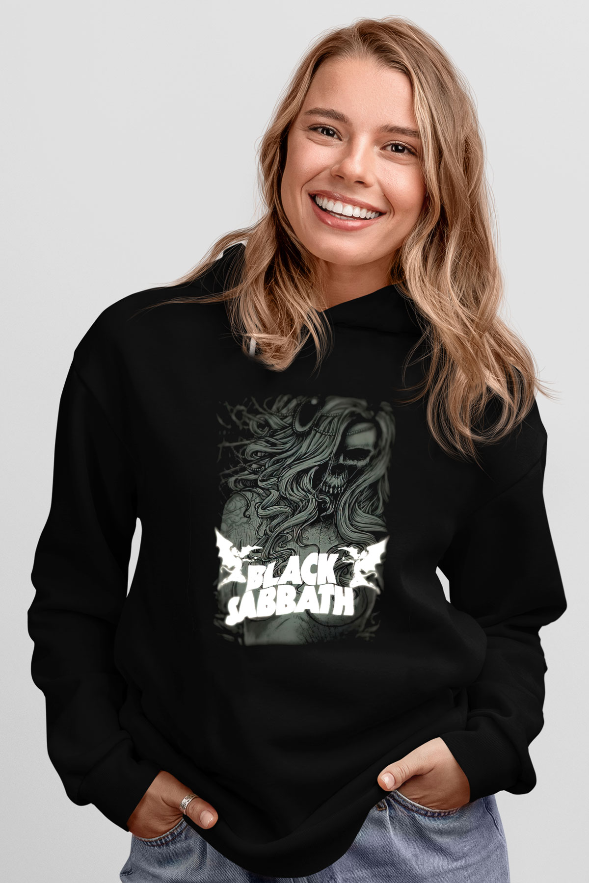 Black Sabbath Siyah Unisex Hoodie