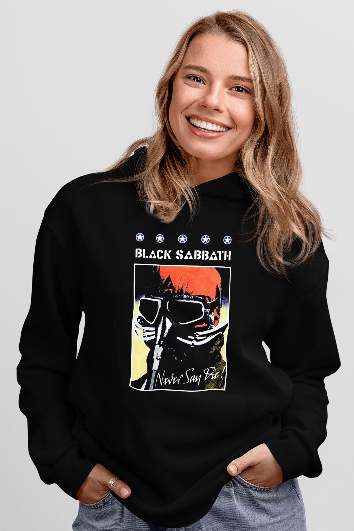 Black Sabbath Siyah Unisex Hoodie