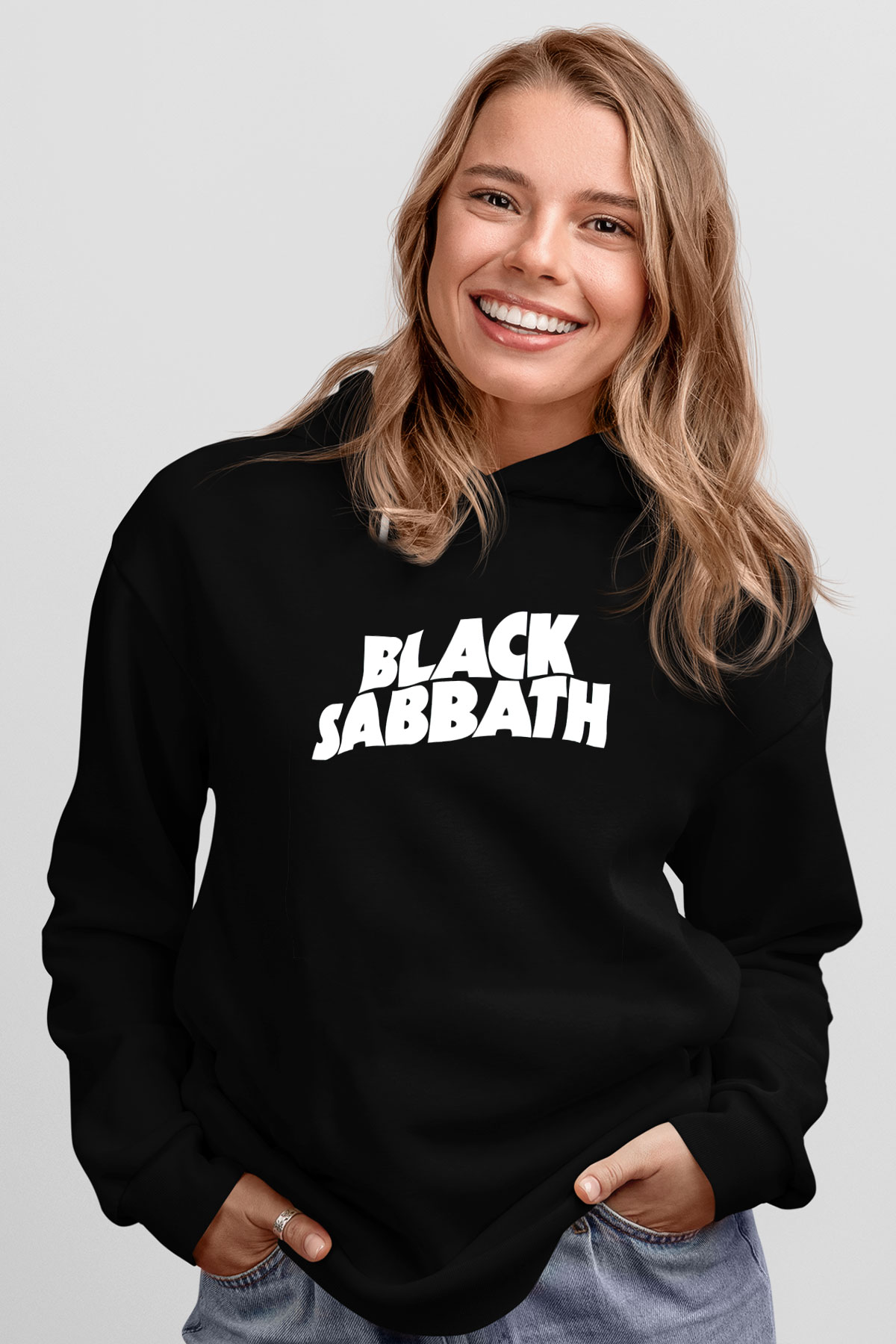 Black Sabbath Siyah Unisex Kapüşonlu Sweatshirt