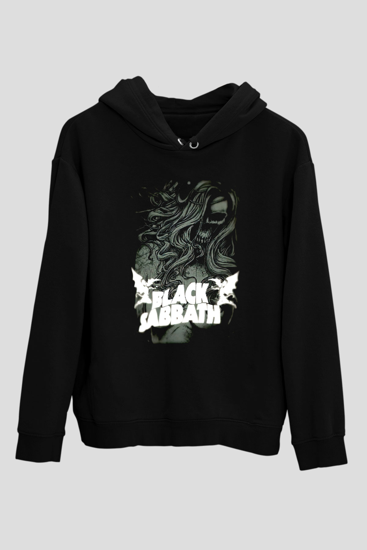Black Sabbath Siyah Unisex Kapüşonlu Sweatshirt
