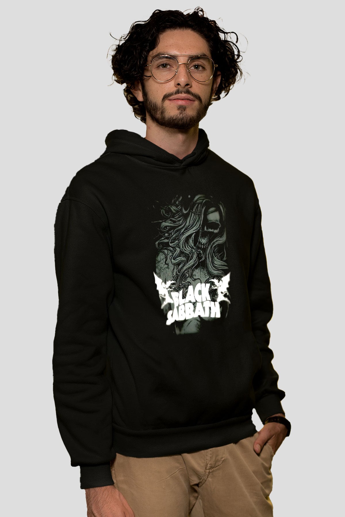 Black Sabbath Siyah Unisex Kapüşonlu Sweatshirt