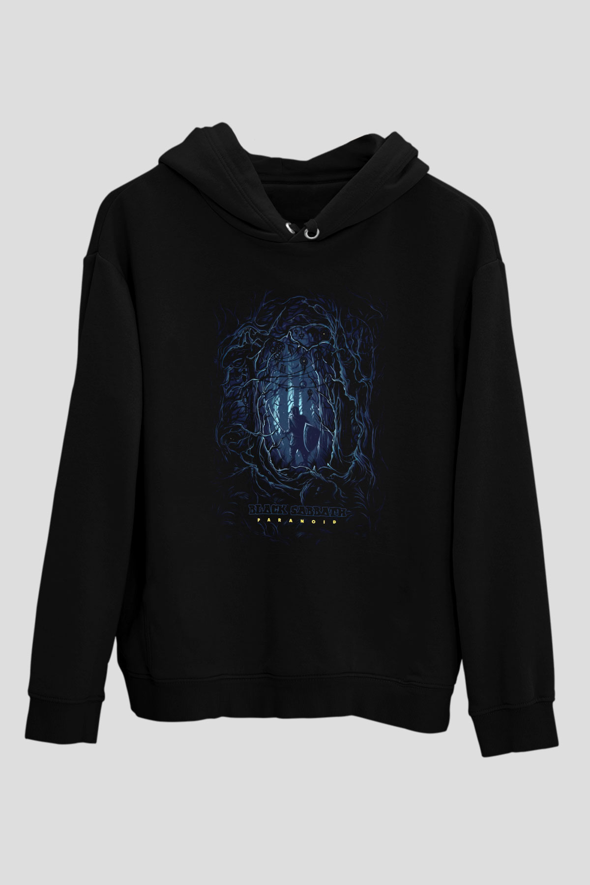 Black Sabbath Siyah Unisex Kapüşonlu Sweatshirt