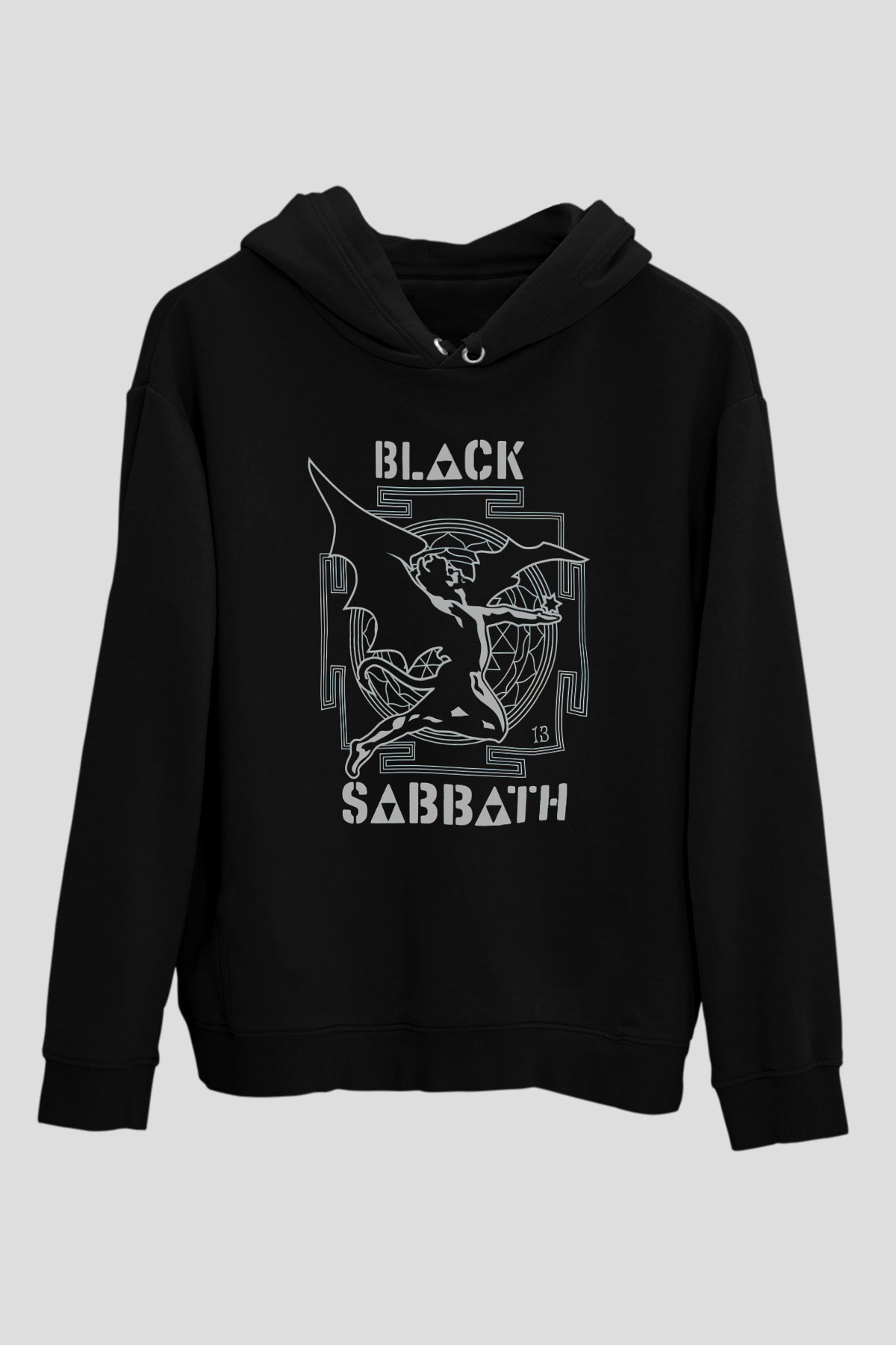 Black Sabbath Siyah Unisex Kapüşonlu Sweatshirt
