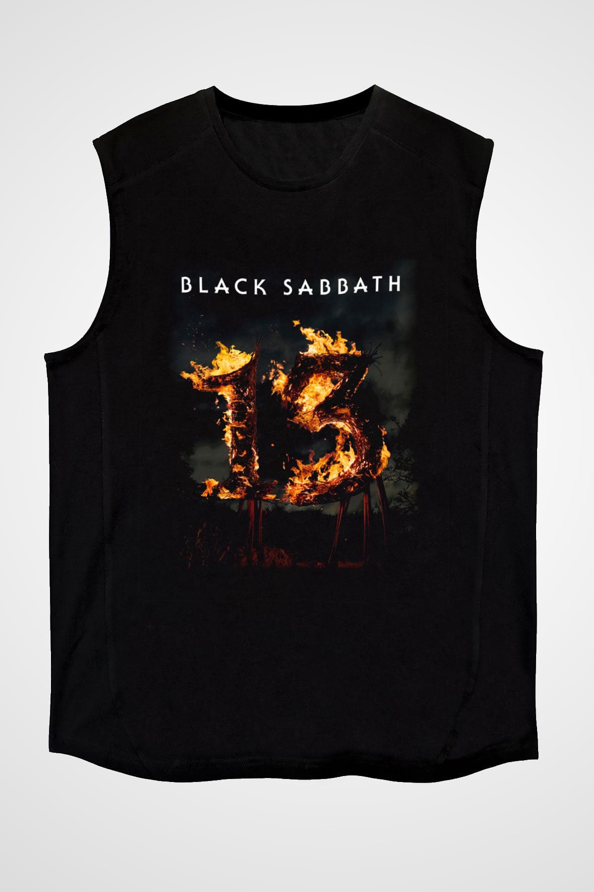 Black Sabbath Siyah Unisex Kolsuz Tişört