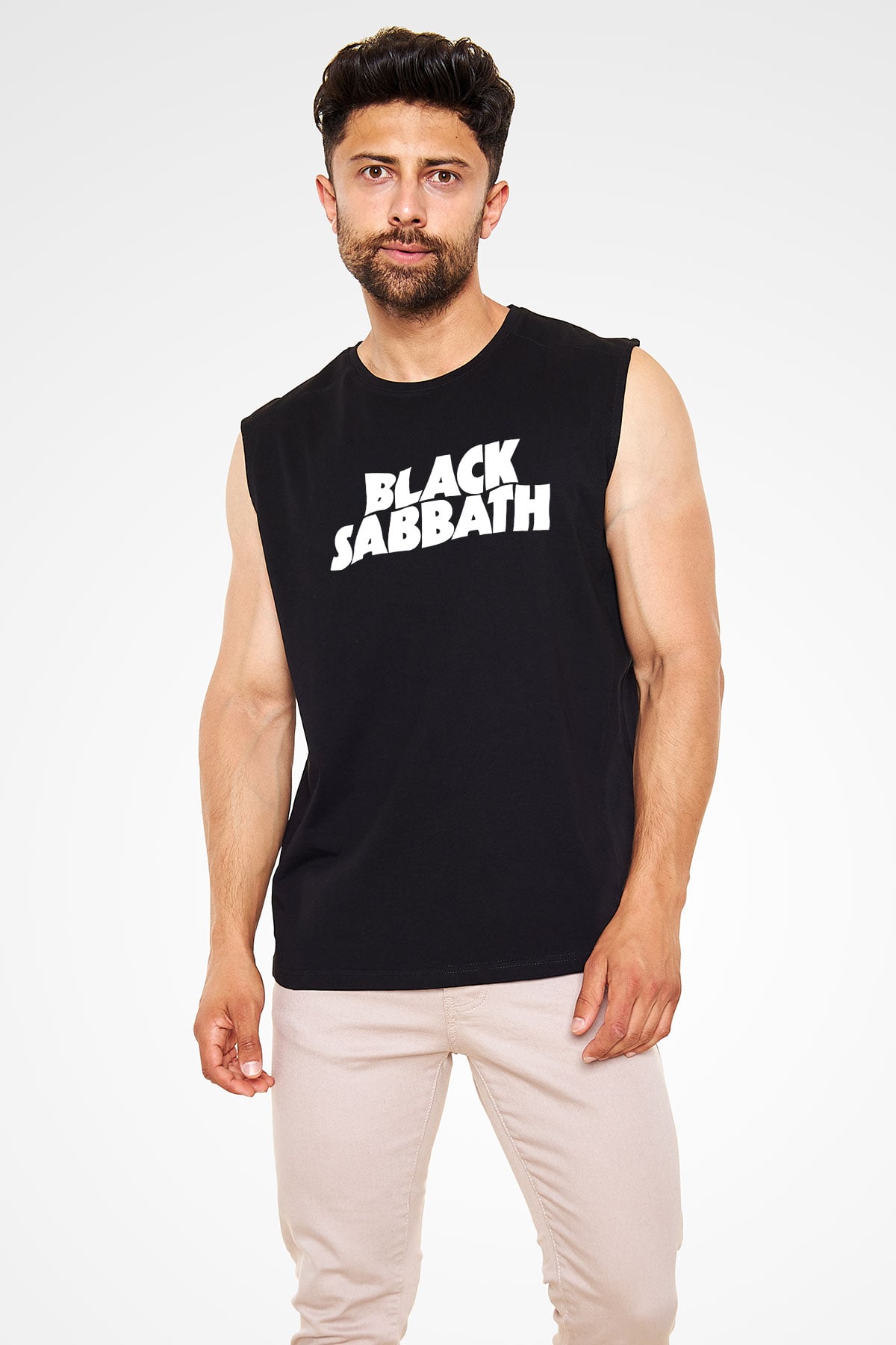 Black Sabbath Siyah Unisex Kolsuz Tişört
