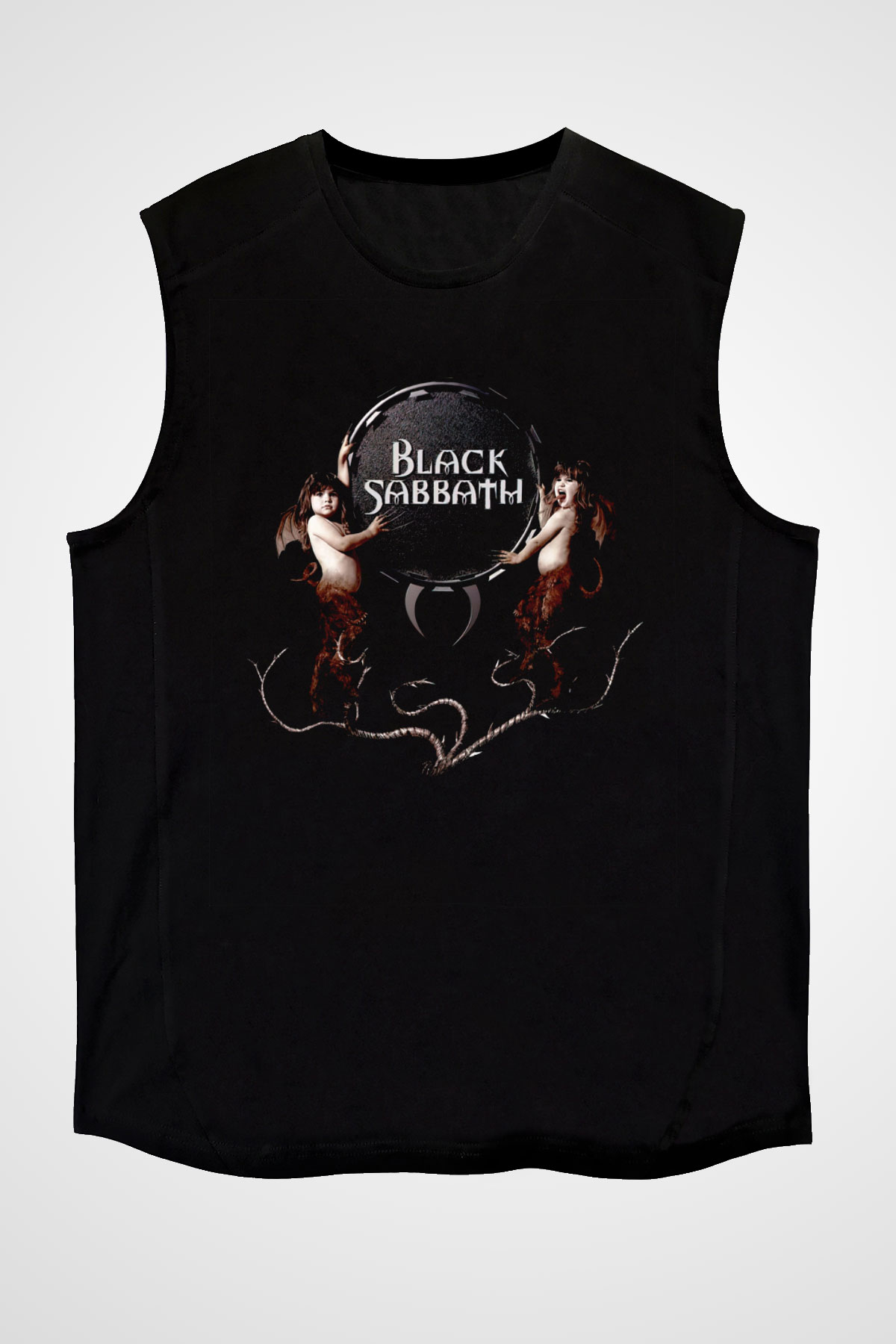 Black Sabbath Siyah Unisex Kolsuz Tişört