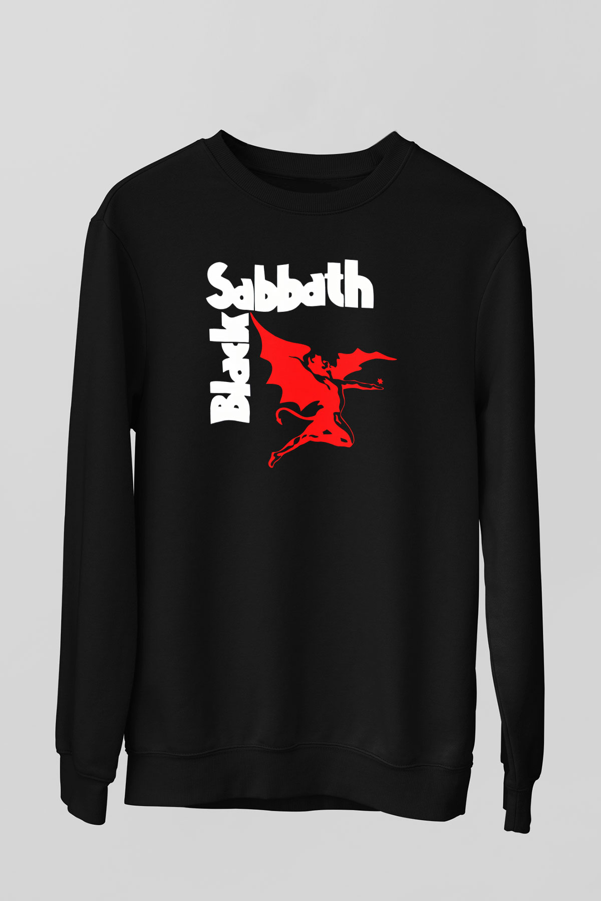 Black Sabbath Siyah Unisex Sweatshirt