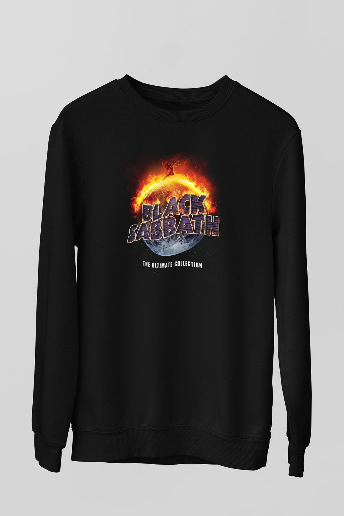 Black Sabbath Siyah Unisex Sweatshirt