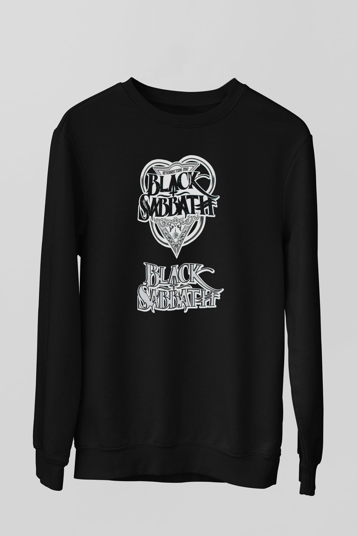 Black Sabbath Siyah Unisex Sweatshirt