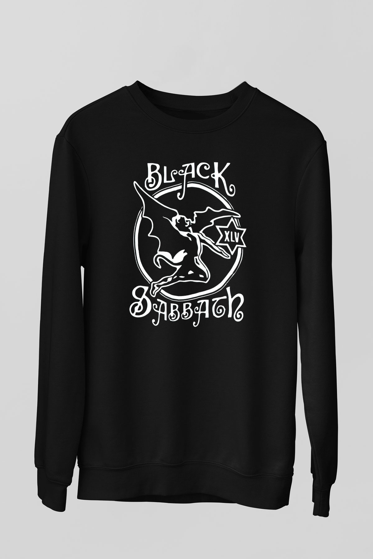 Black Sabbath Siyah Unisex Sweatshirt