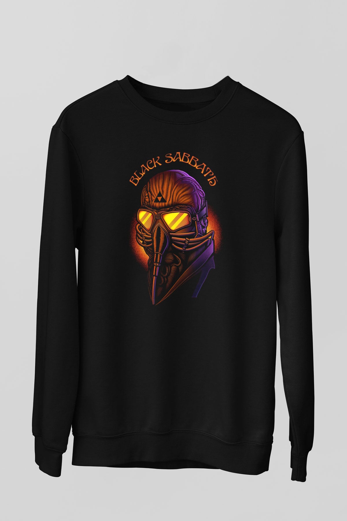 Black Sabbath Siyah Unisex Sweatshirt