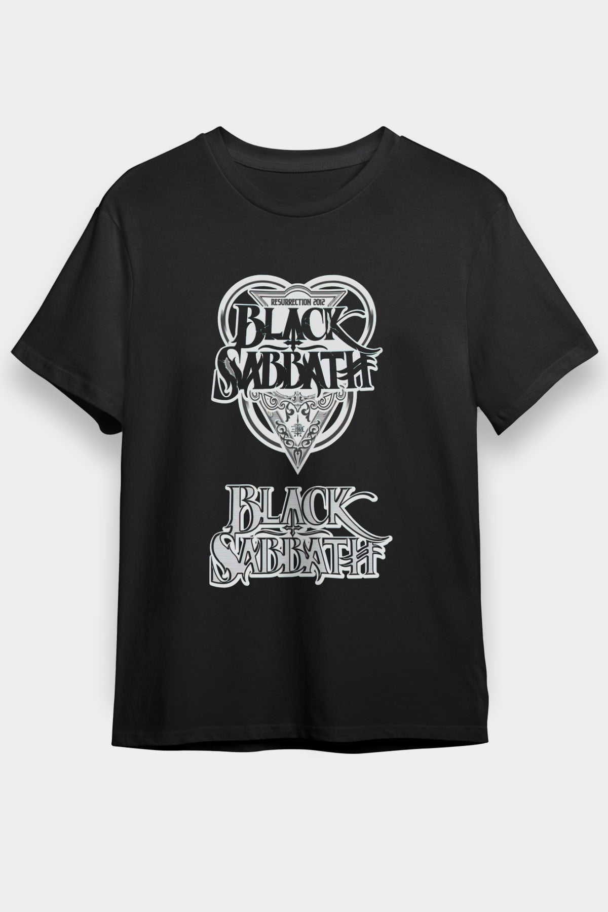 Black Sabbath Siyah Unisex Tişört T-Shirt - TişörtFabrikası