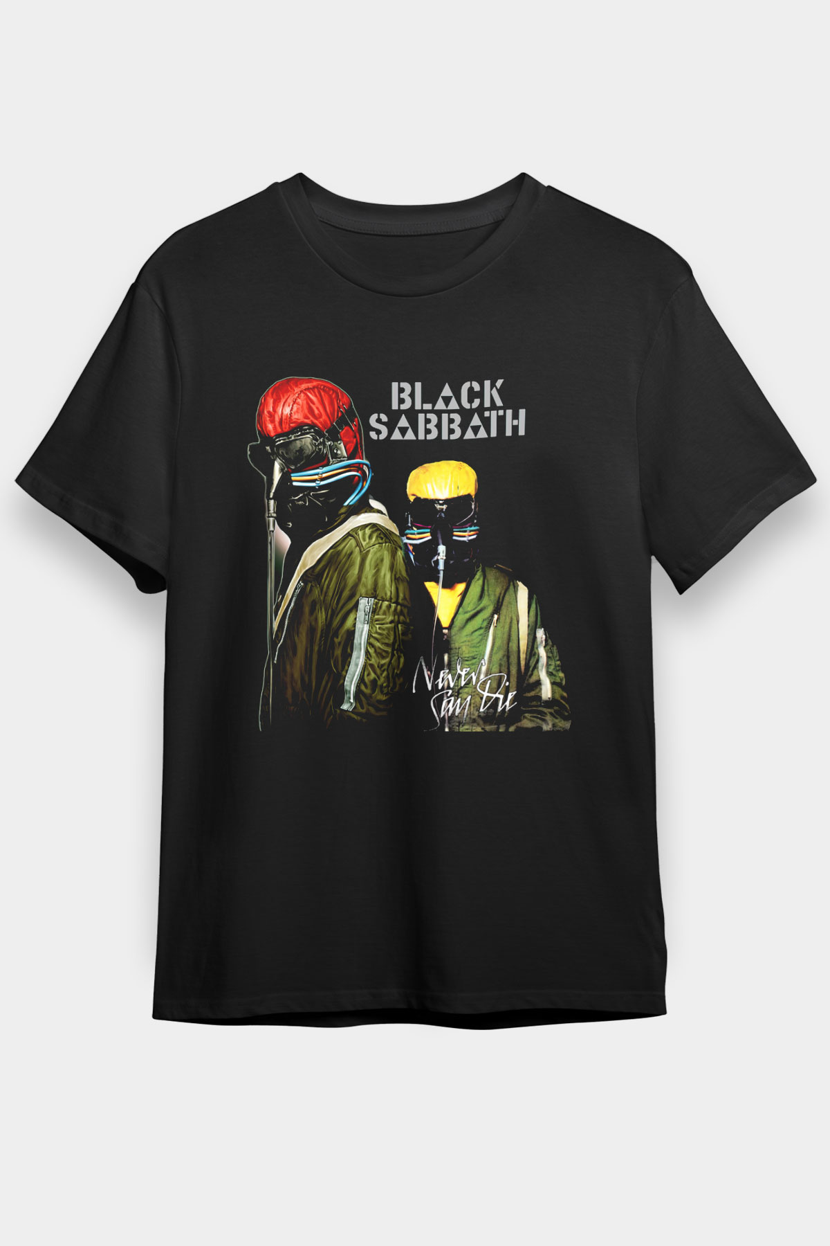 Black Sabbath Siyah Unisex Tişört T-Shirt - TişörtFabrikası