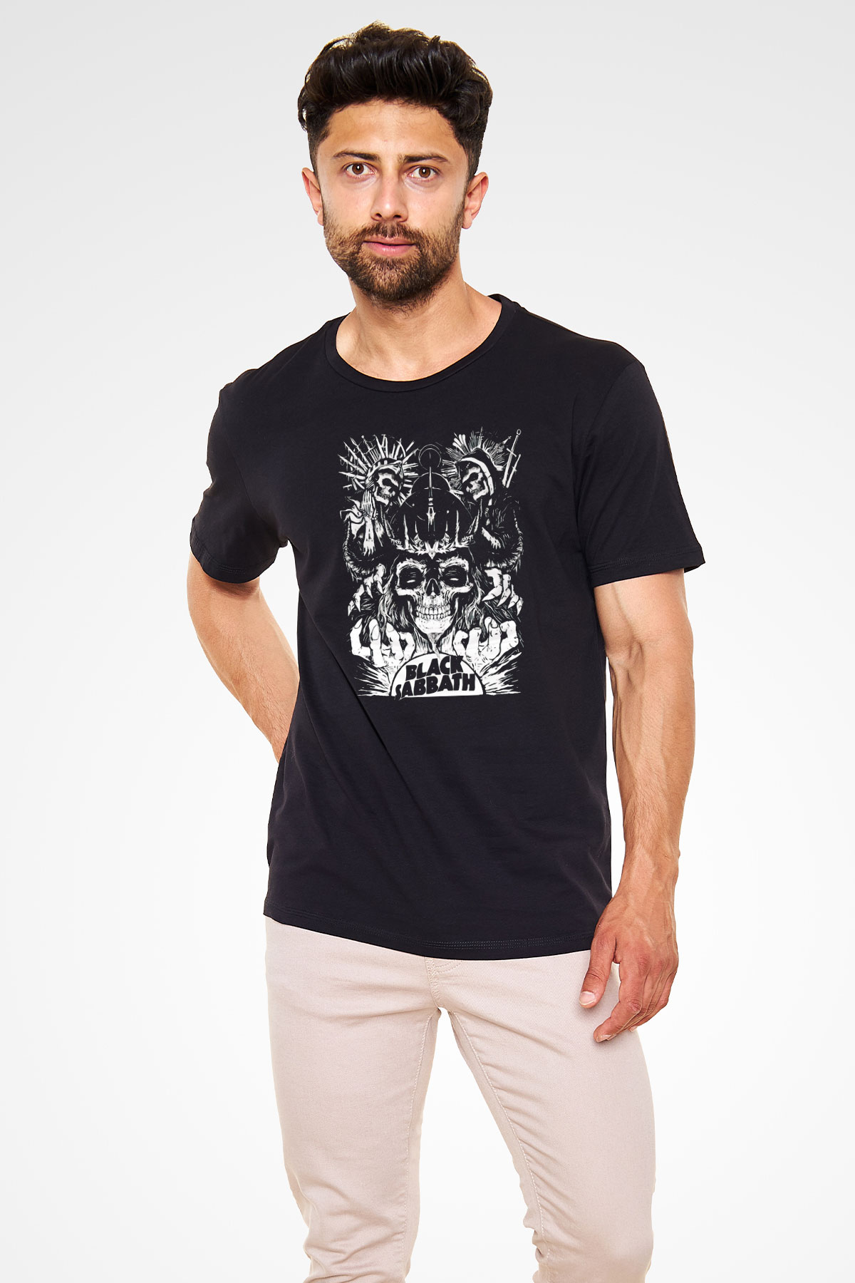 Black Sabbath Siyah Unisex Tişört T-Shirt - TişörtFabrikası