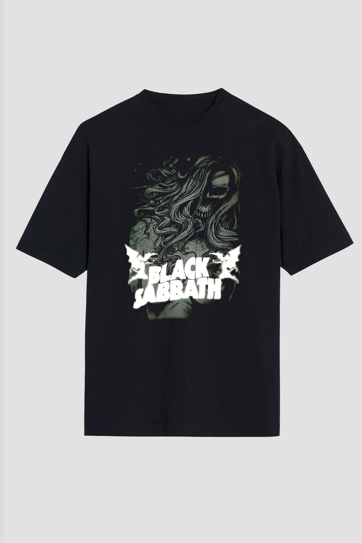Black Sabbath Siyah Oversize Tişört Oversize T-shirt - TişörtFabrikası