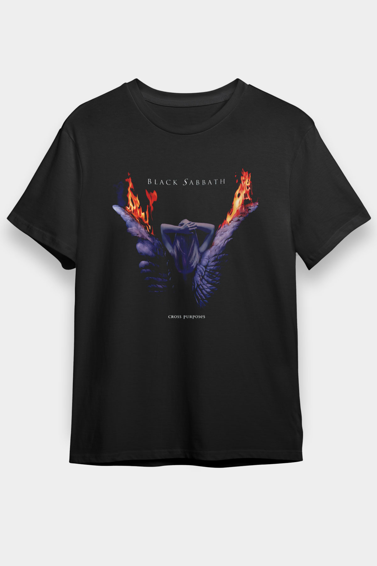Black Sabbath Siyah Unisex Tişört T-Shirt - TişörtFabrikası