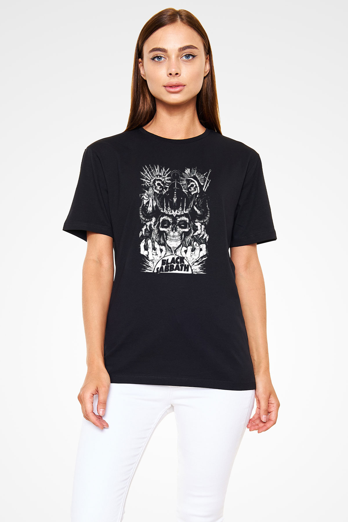 Black Sabbath Siyah Unisex Tişört T-Shirt - TişörtFabrikası