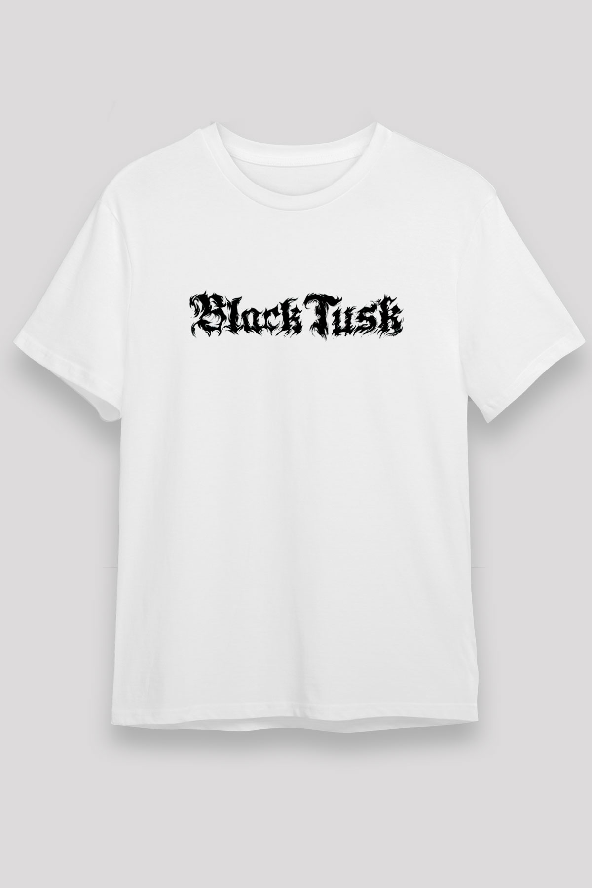 Black Tusk Beyaz Unisex Tişört T-Shirt - TişörtFabrikası
