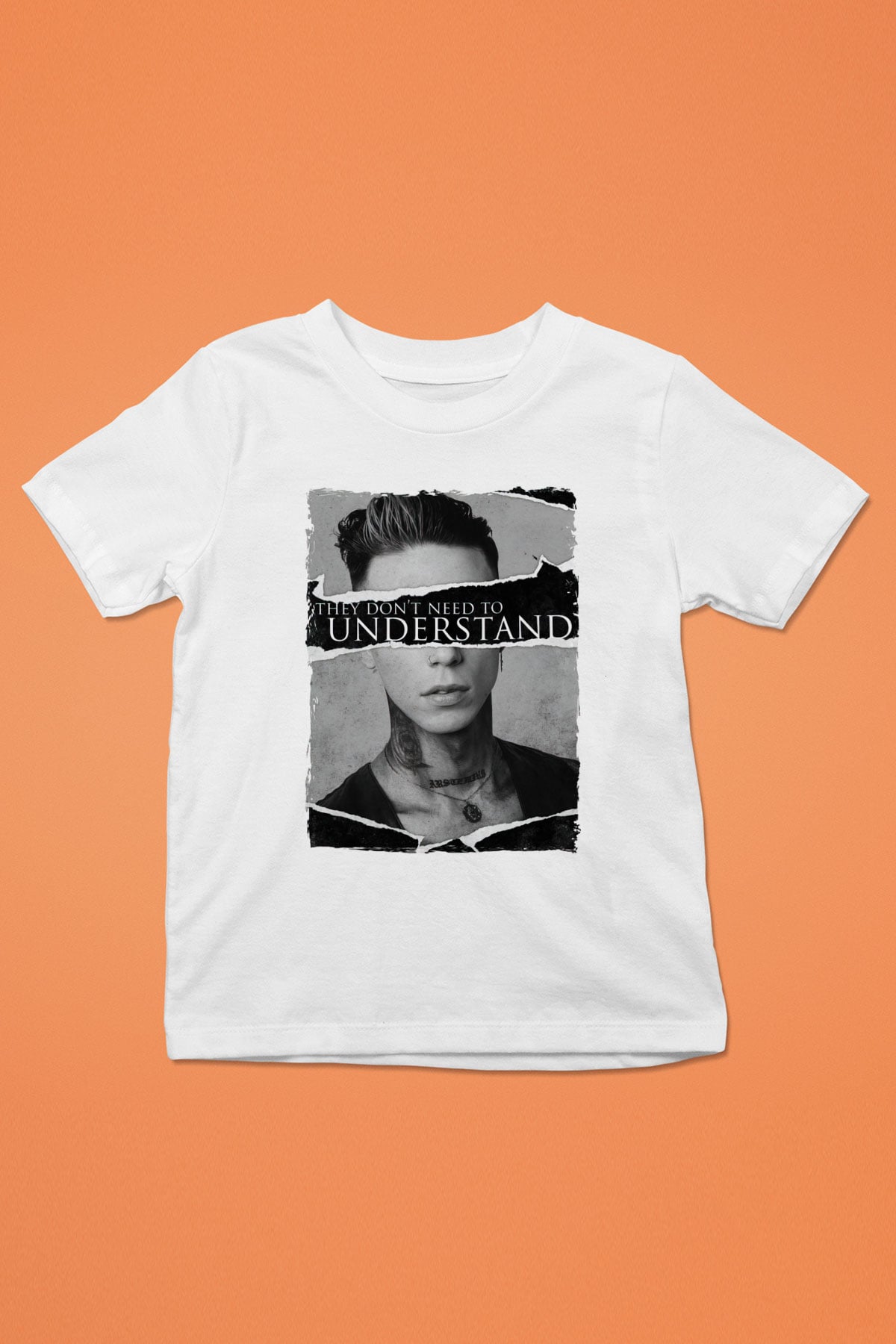 Black Veil Brides Beyaz Unisex Çocuk Tişört